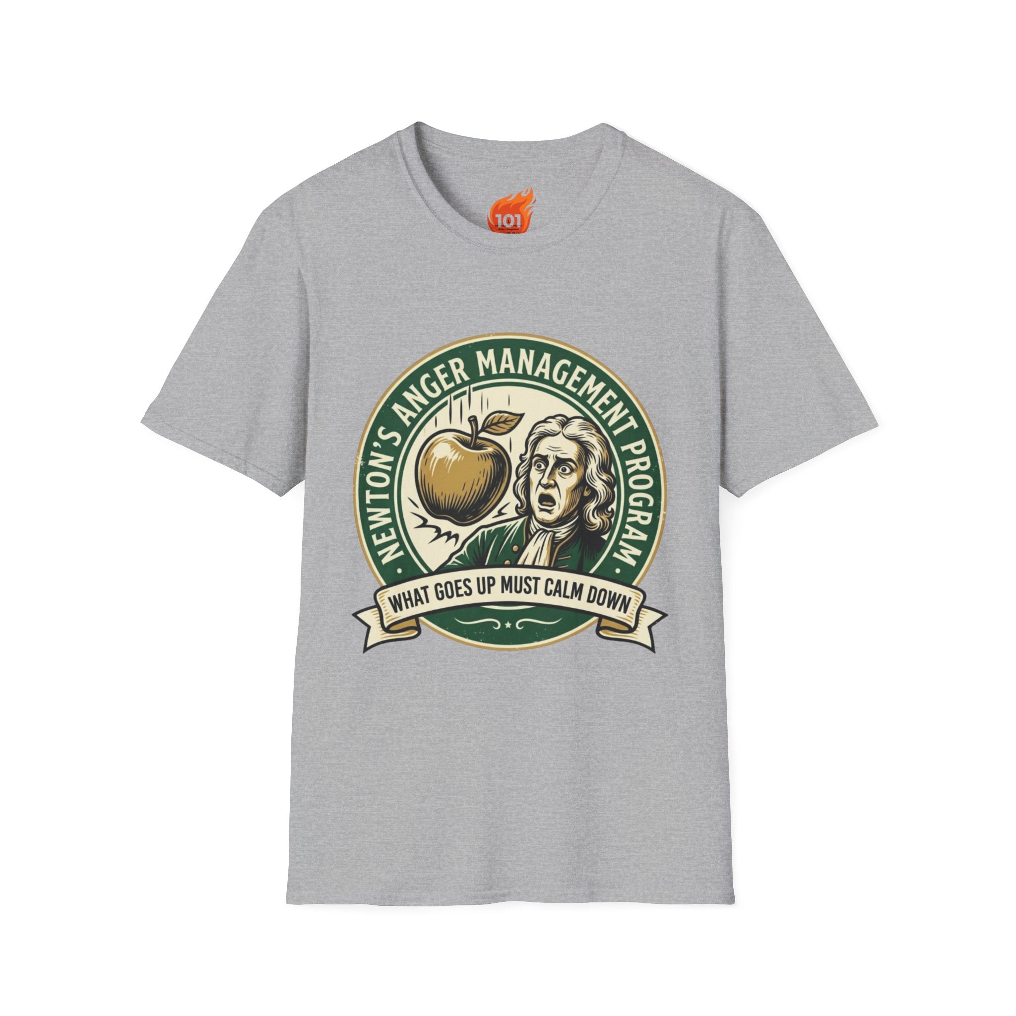 Newton's Anger Management Program Graphic T-Shirt