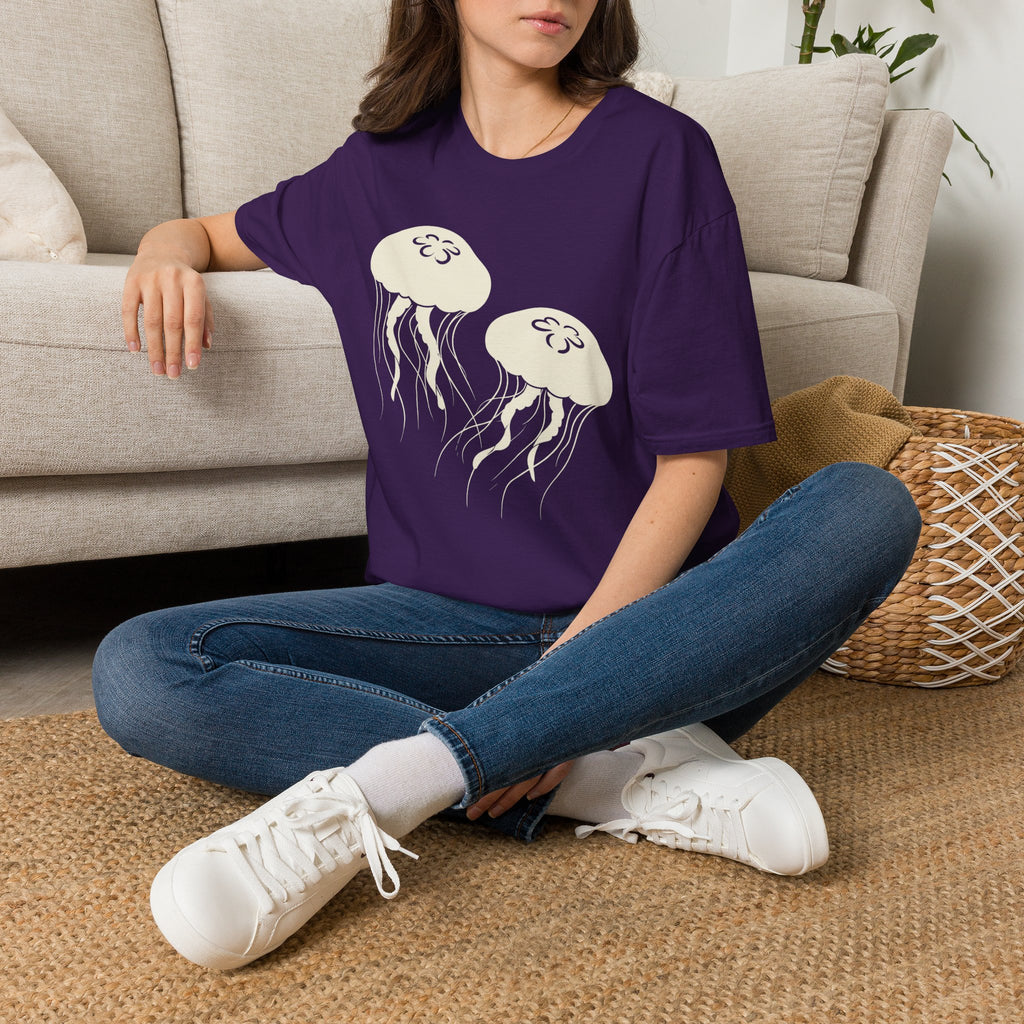 Moon Jellyfish Graphic T-Shirt