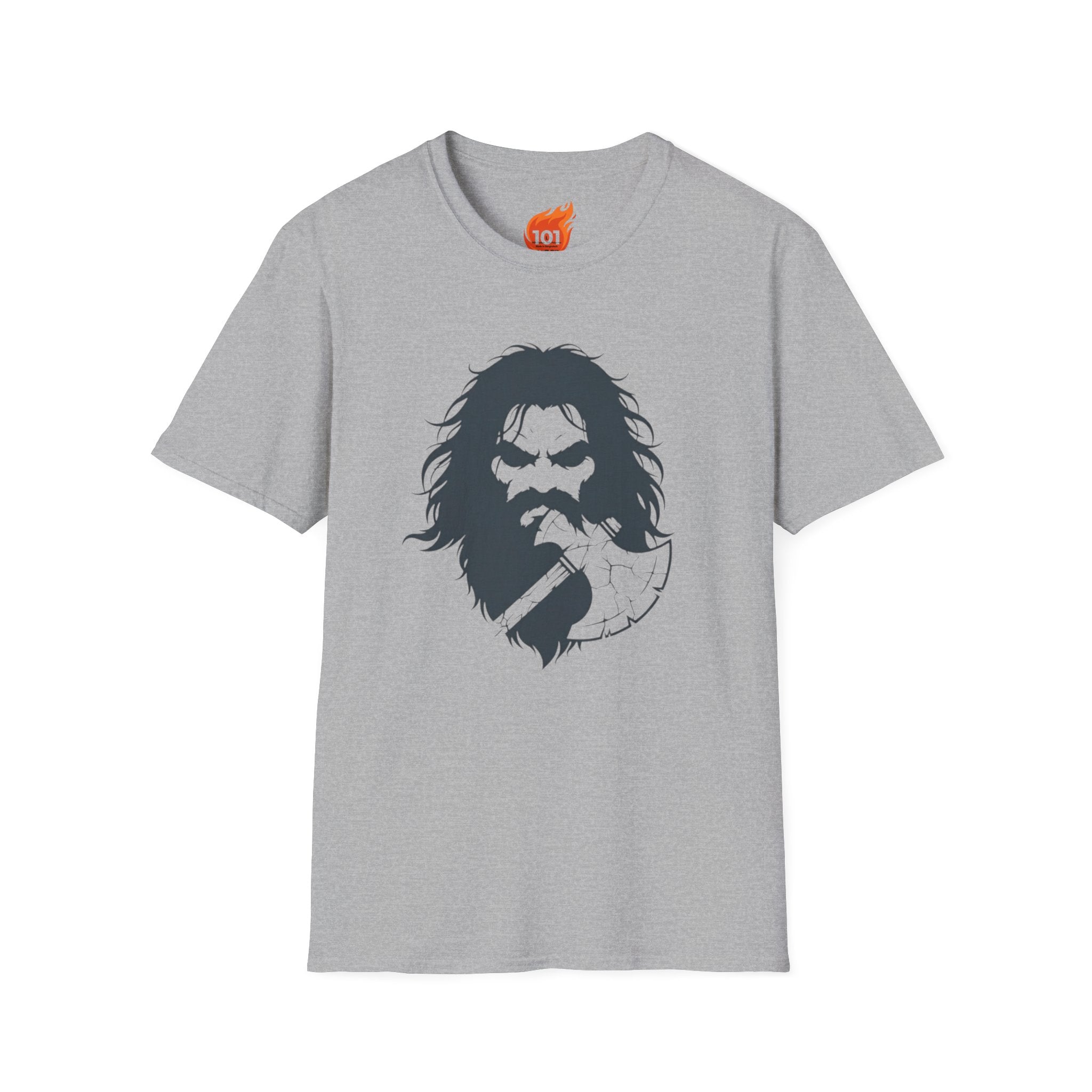 Barbarian Silhouette Graphic T-Shirt