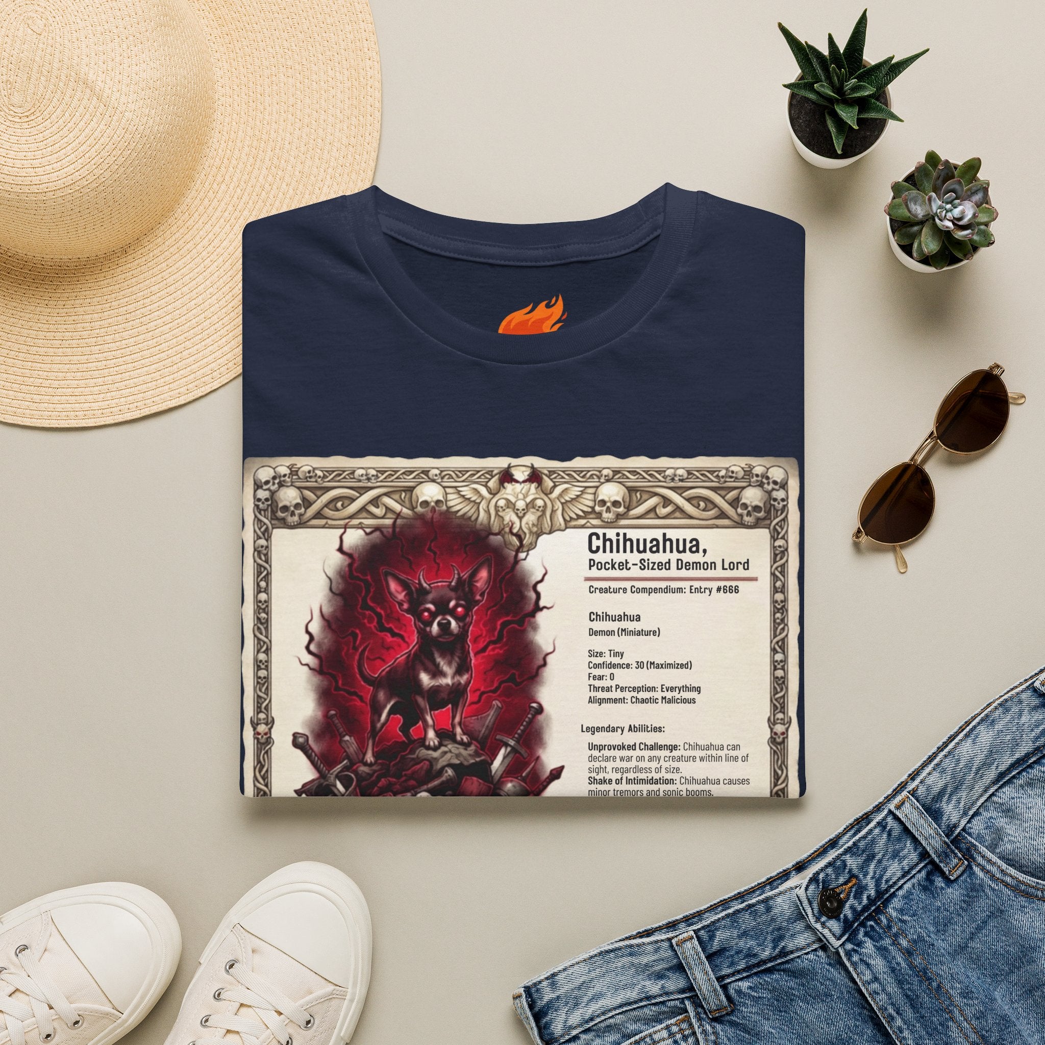 Everyday Bestiary: Chihuahua Graphic T-Shirt
