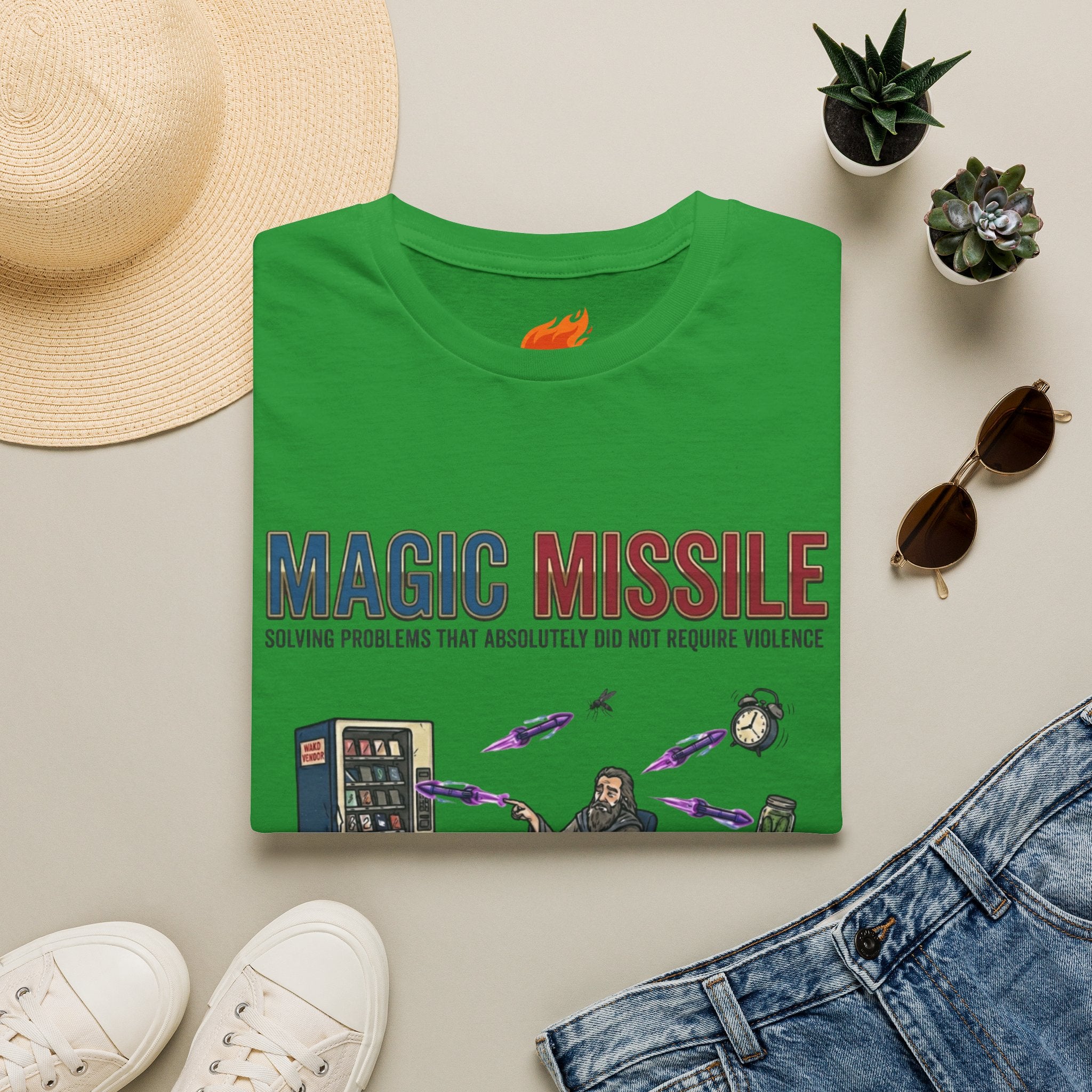 Spell: Magic Missile Graphic T-Shirt