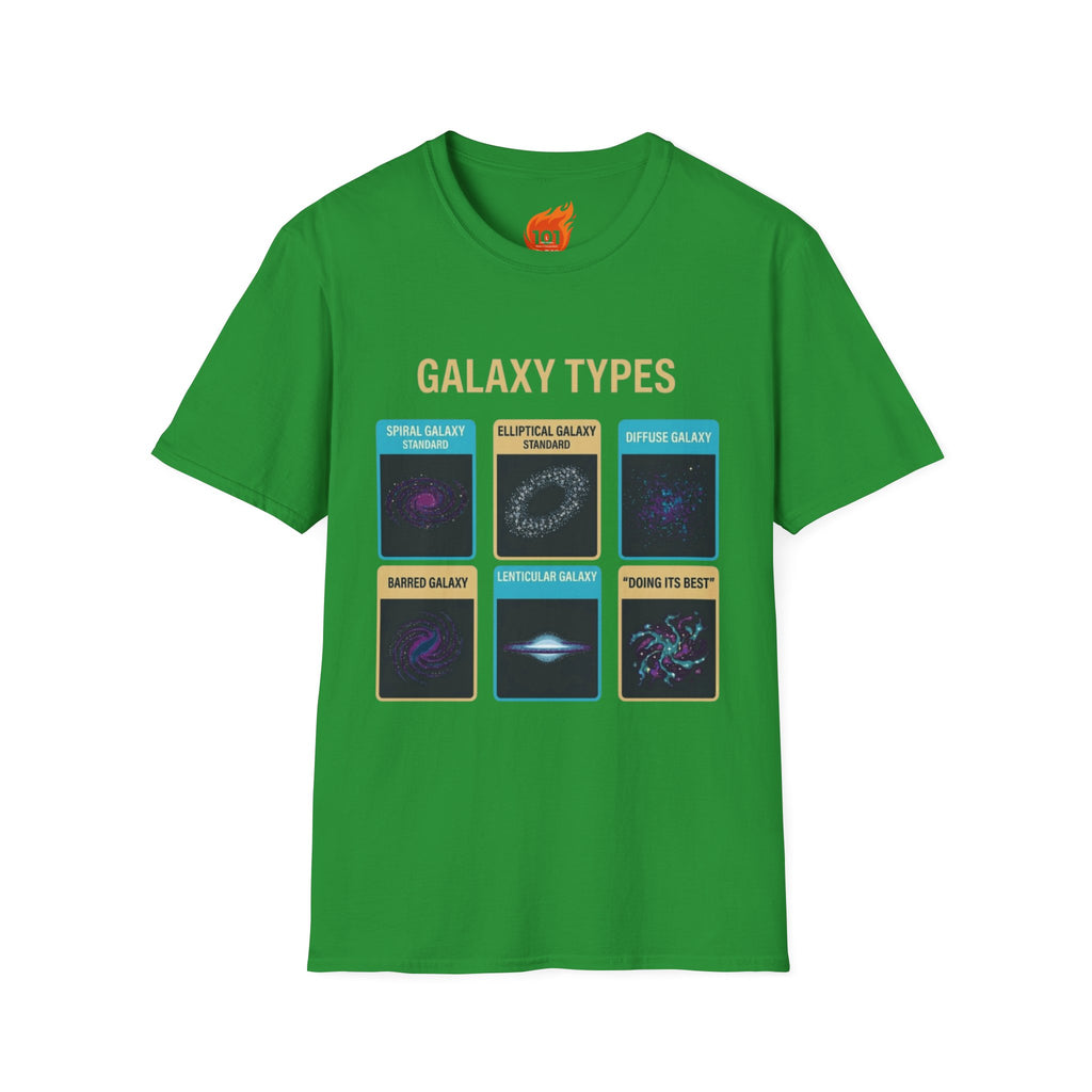 Galaxy Types Graphic T-Shirt