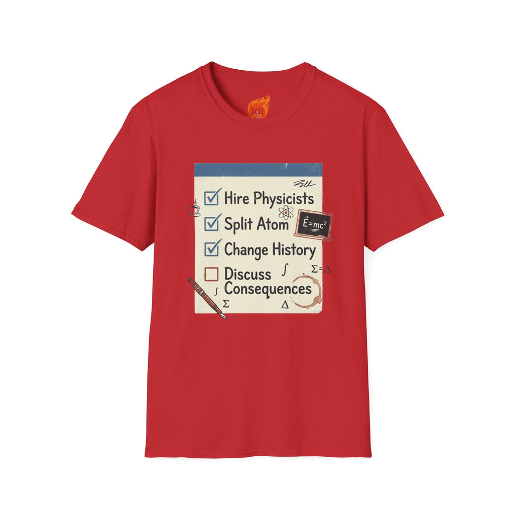 Nuclear Checklist Graphic T-Shirt