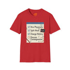 Nuclear Checklist Graphic T-Shirt