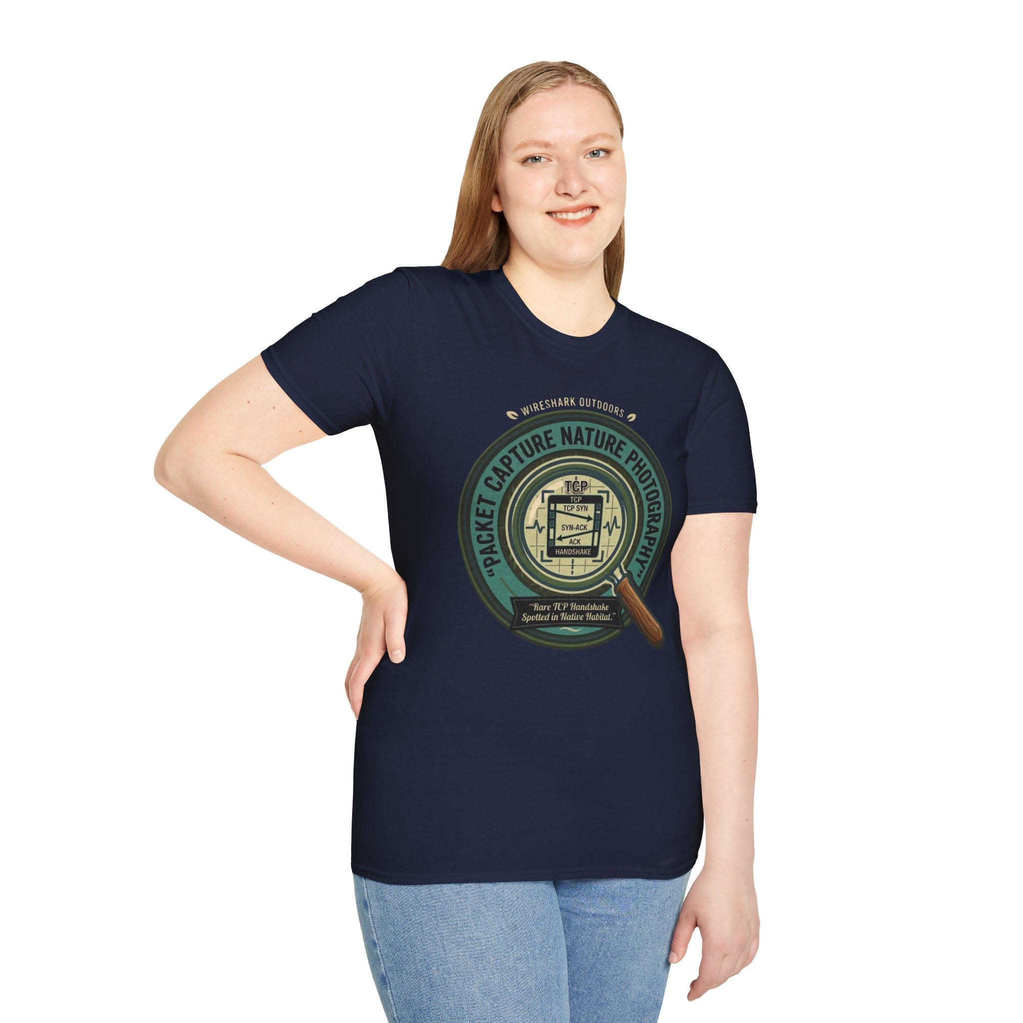 Packet Capture Nature Photography Graphic T-Shirt