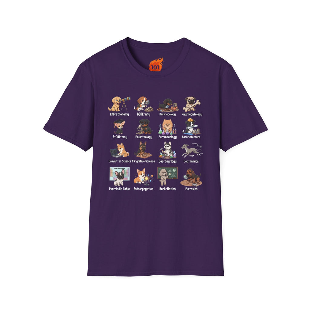 Future Dog STEM fields Graphic T-Shirt