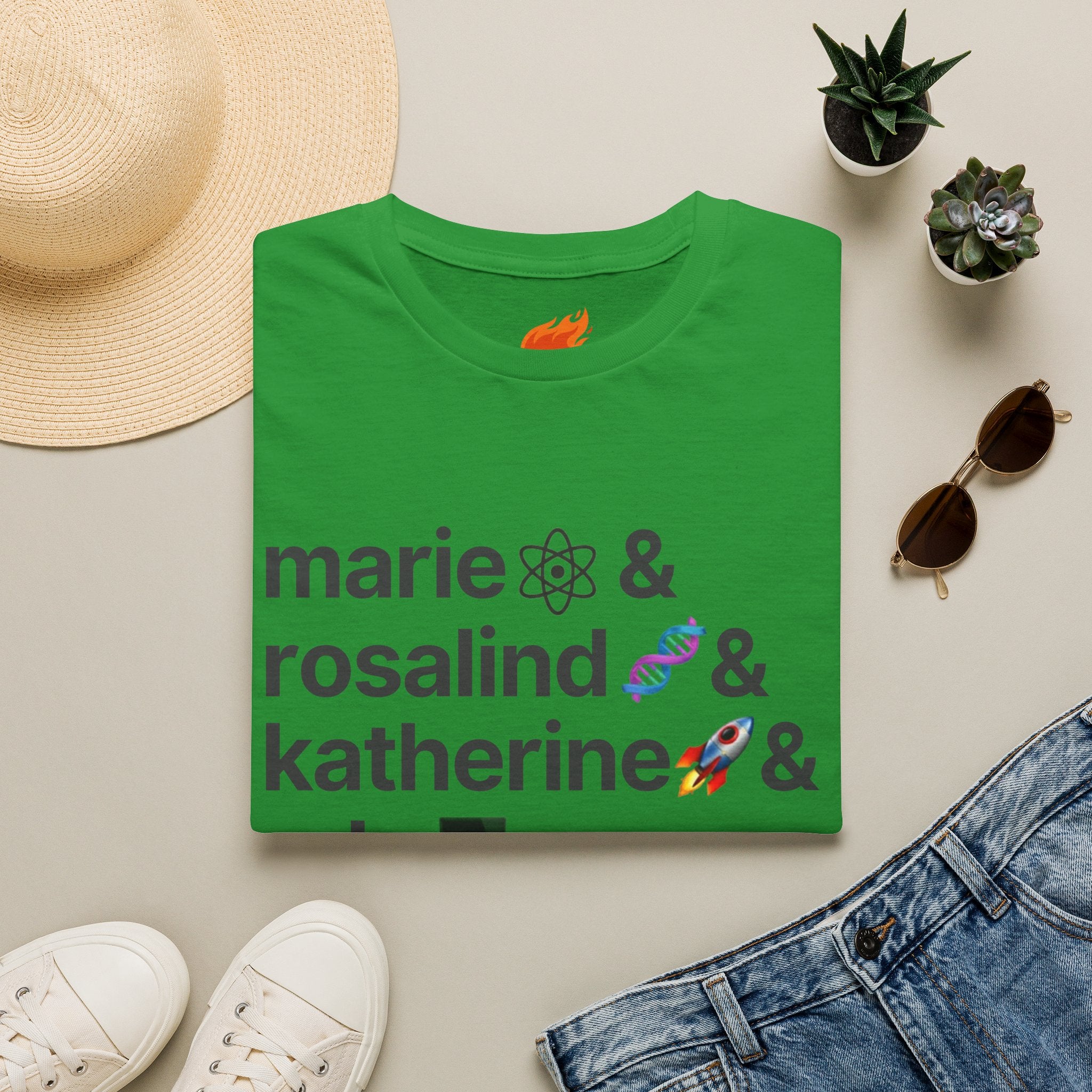 Women in Science Graphic T-Shirt