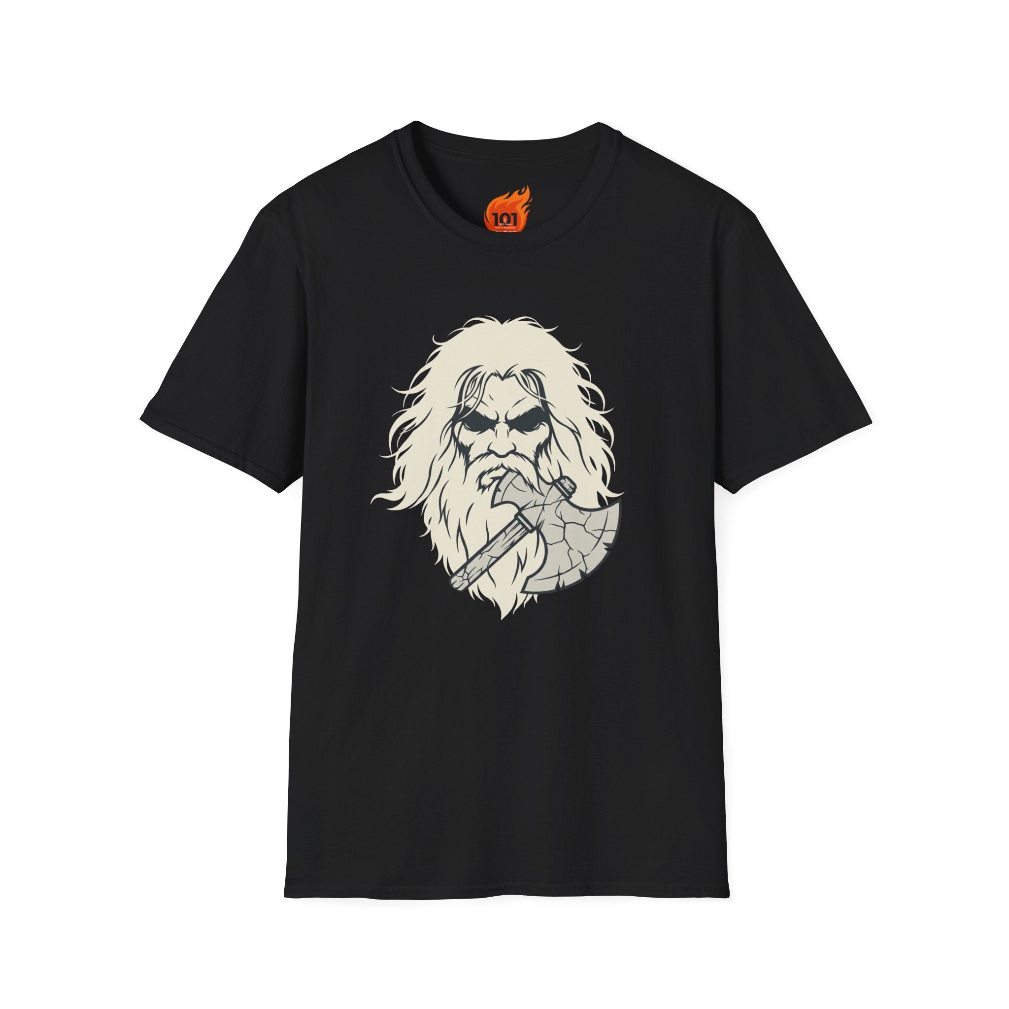 Barbarian Silhouette Graphic T-Shirt