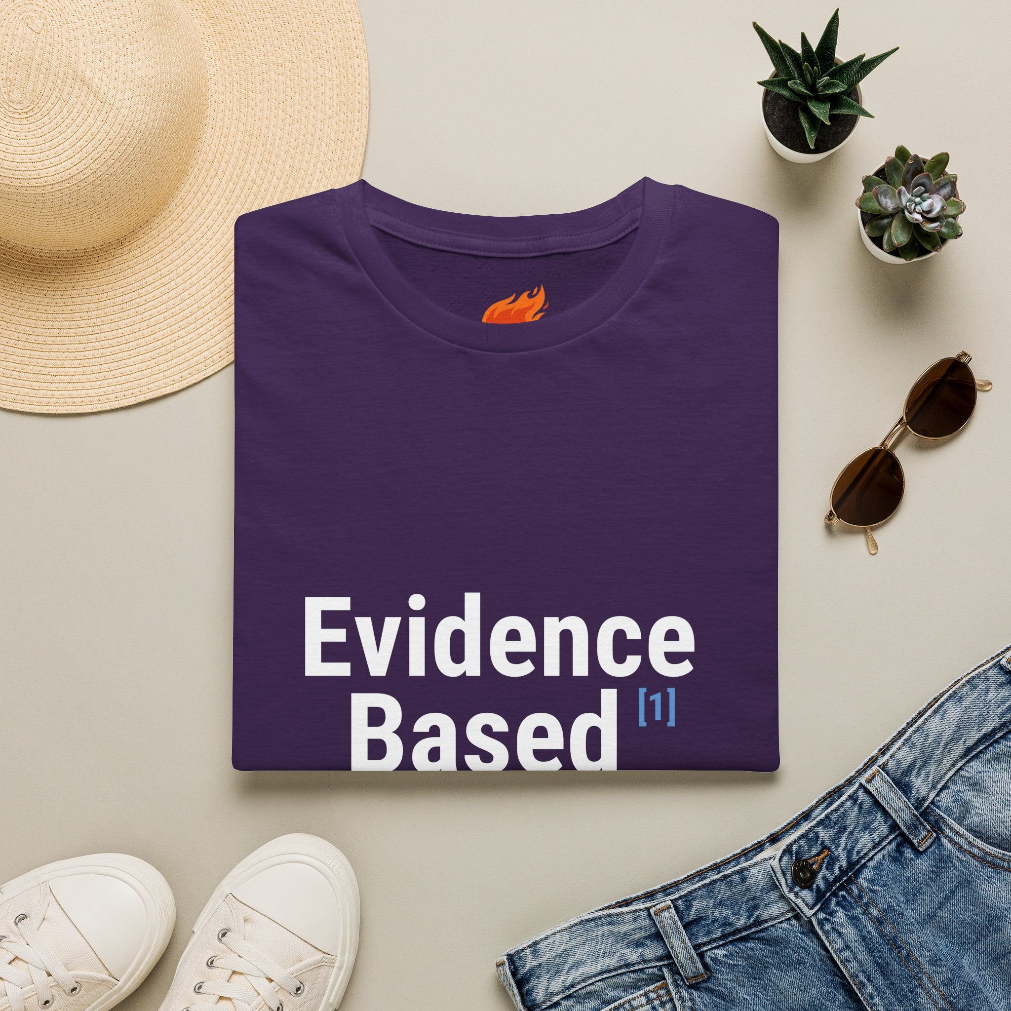 Evidence Based but Emotionally Unsupported Graphic T-Shirt