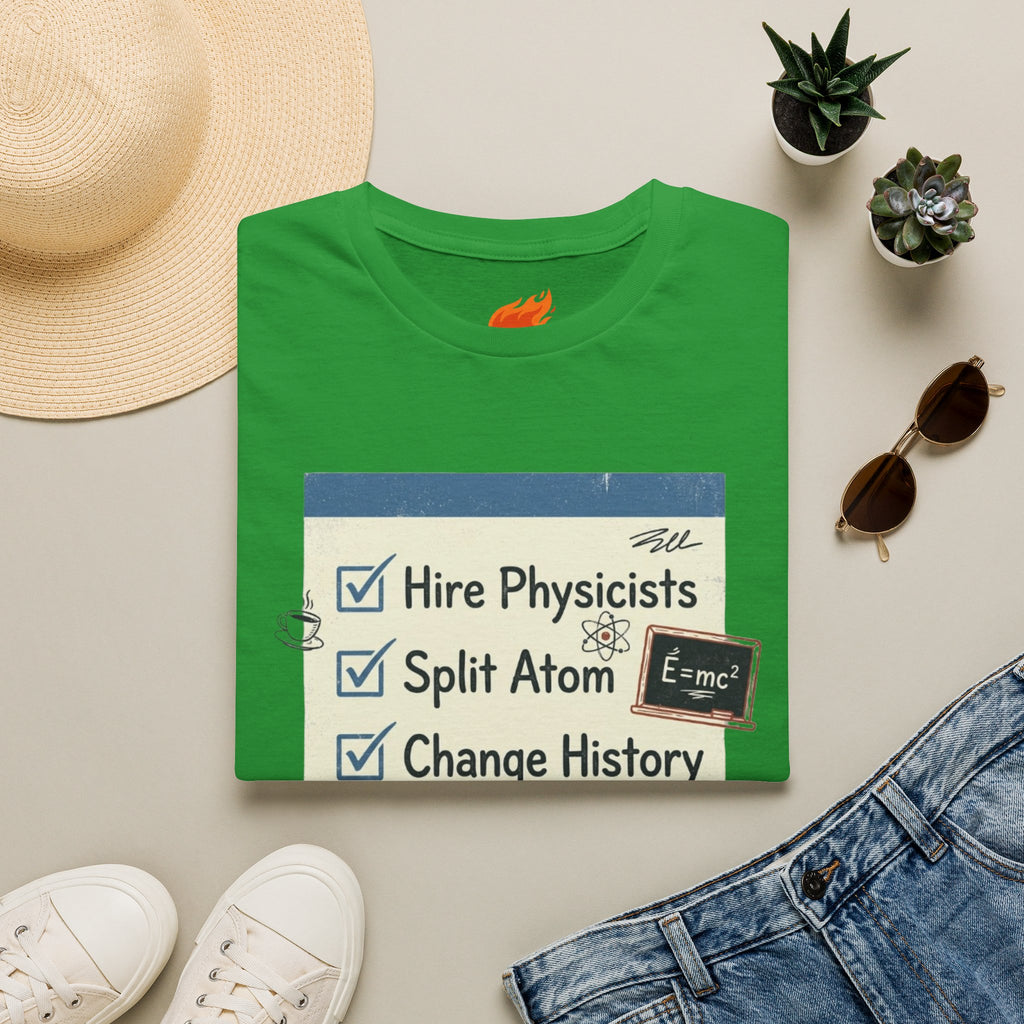 Nuclear Checklist Graphic T-Shirt