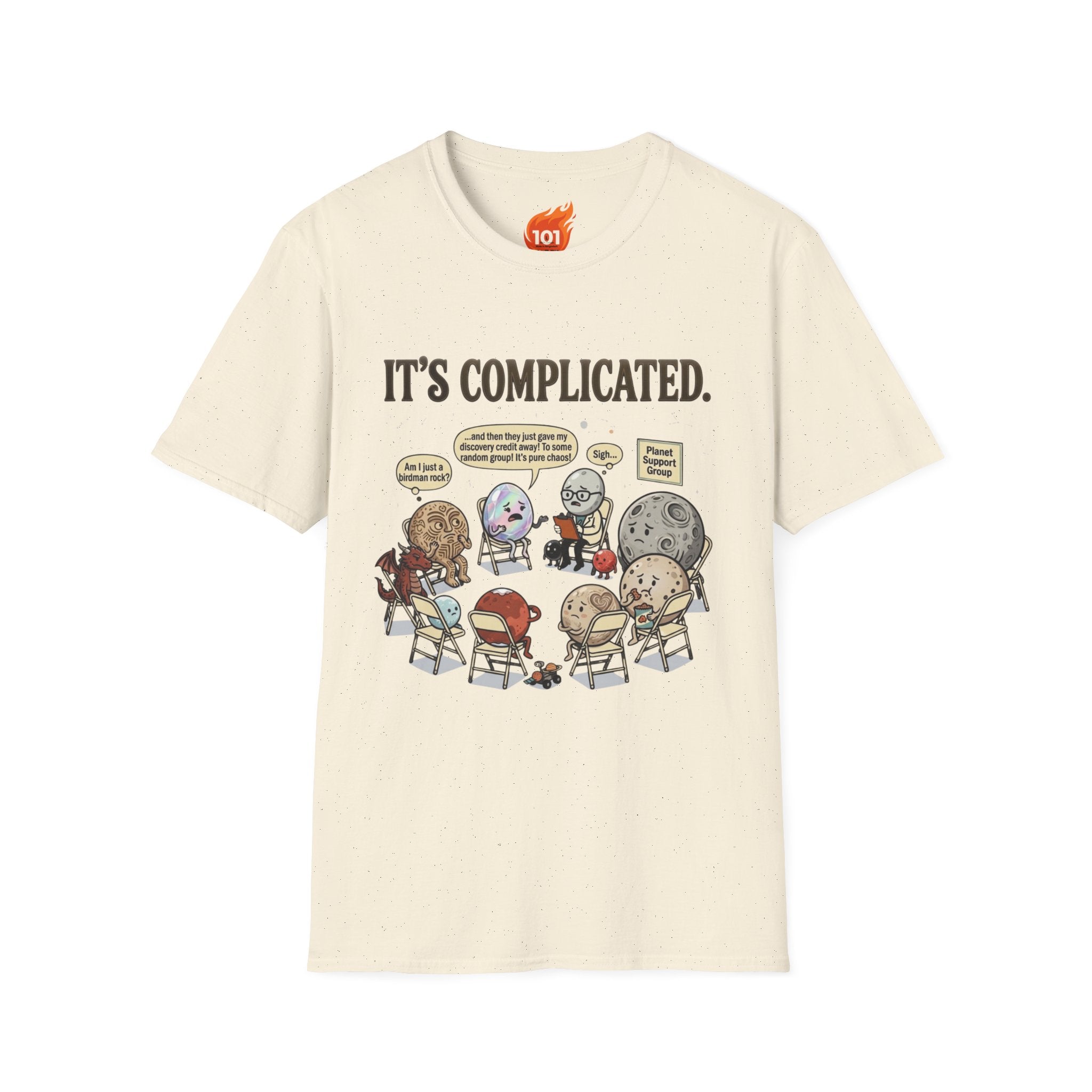 Dwarf Planet Support Group Graphic T-Shirt
