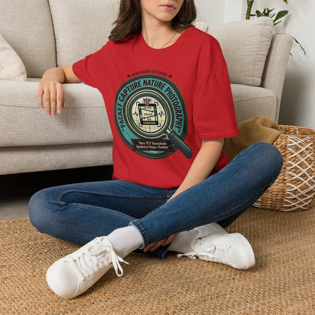 Packet Capture Nature Photography Graphic T-Shirt
