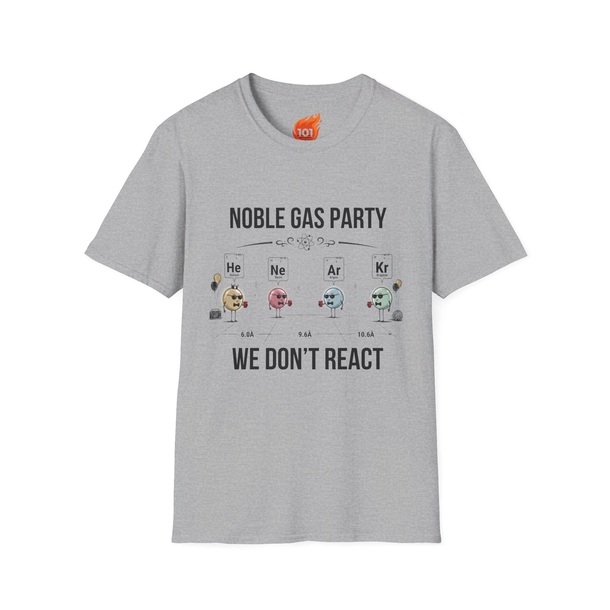Noble Gas Party Graphic T-Shirt