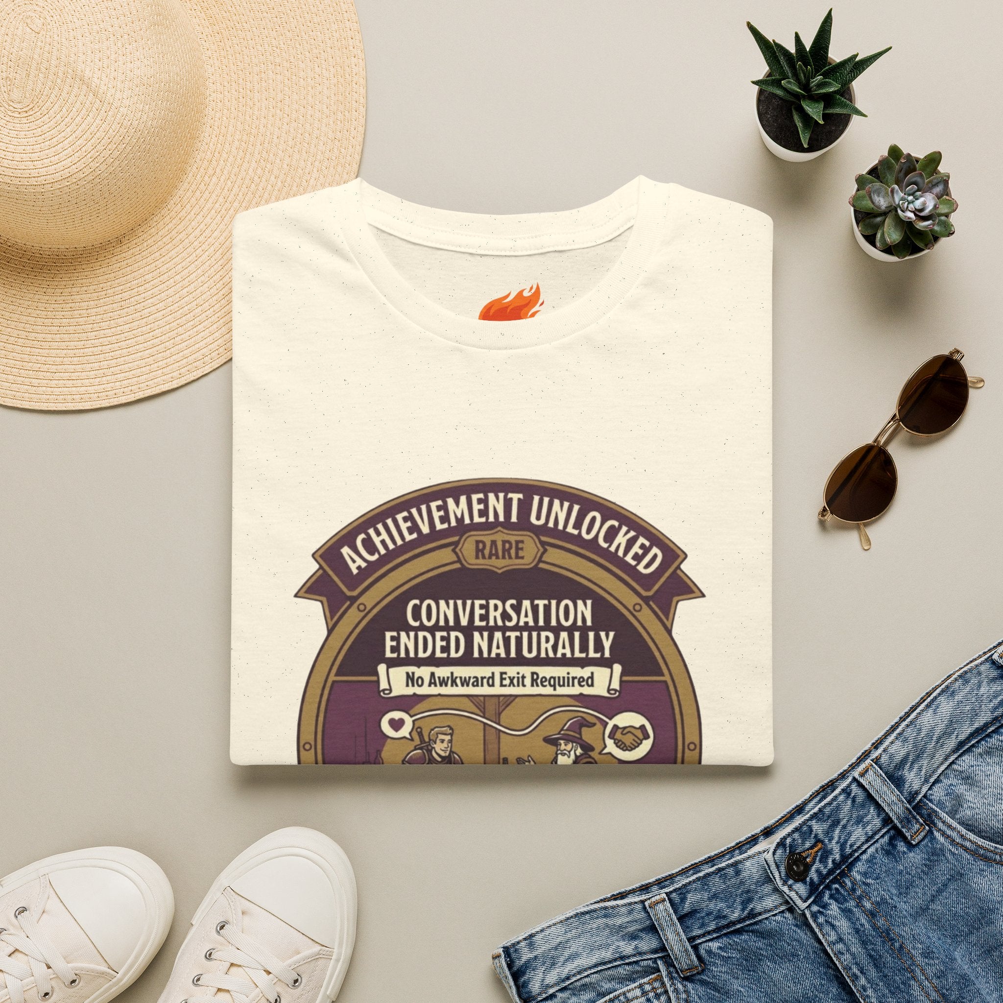 Achievement: Conversation Graphic T-Shirt