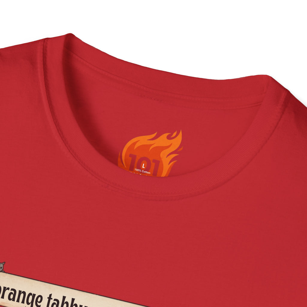Everyday Bestiary: Orange Tabby Cat Graphic T-Shirt