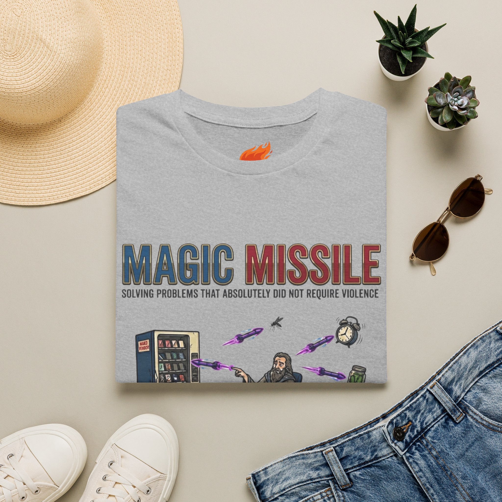 Spell: Magic Missile Graphic T-Shirt