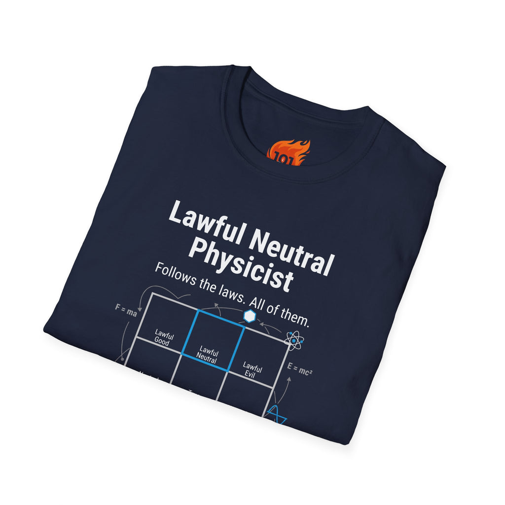 Lawful Neutral Physicist Graphic T-Shirt