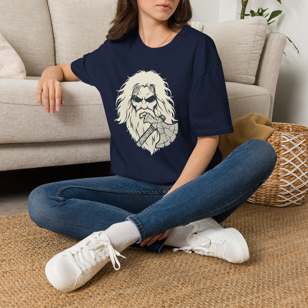 Barbarian Silhouette Graphic T-Shirt