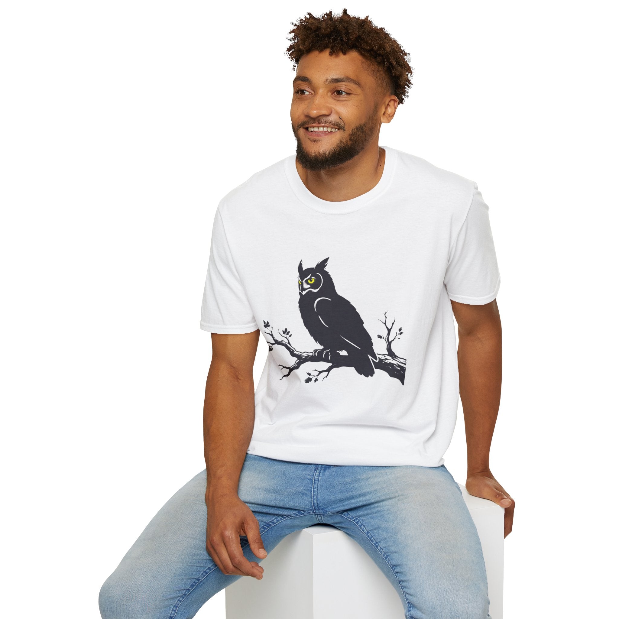 Great Horned Owl Graphic T-Shirt
