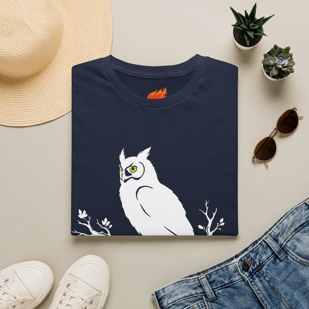 Great Horned Owl Graphic T-Shirt