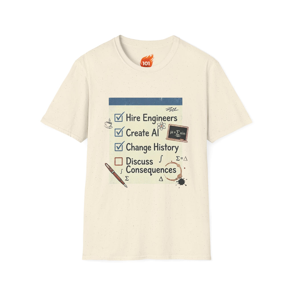 AI Checklist Graphic T-Shirt
