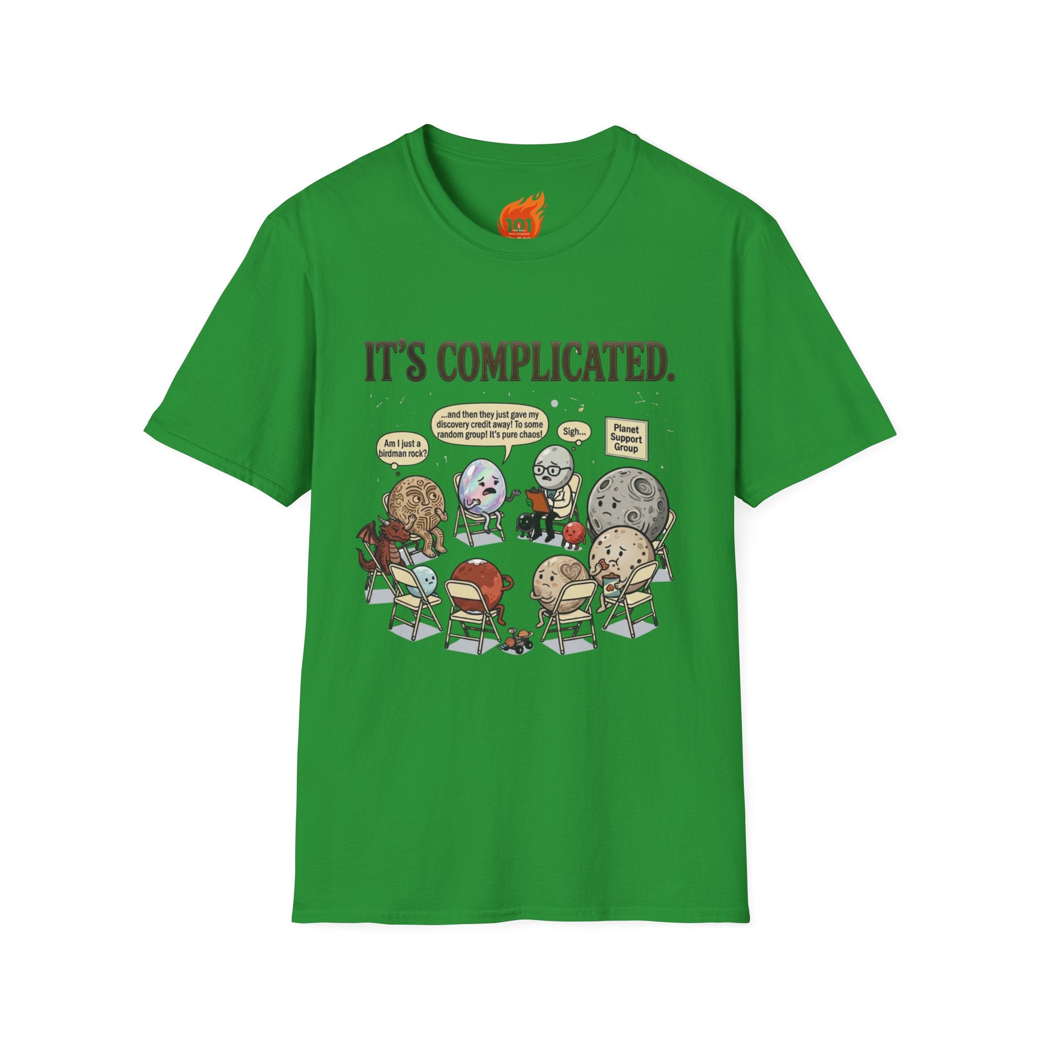 Dwarf Planet Support Group Graphic T-Shirt