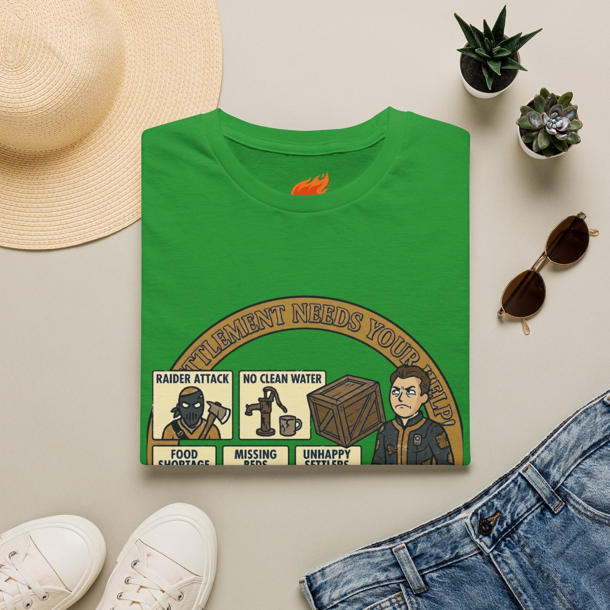 A Settlement Doesn't Need MY Help Graphic T-Shirt