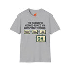 Scientific Conspiracy Theory Graphic T-Shirt