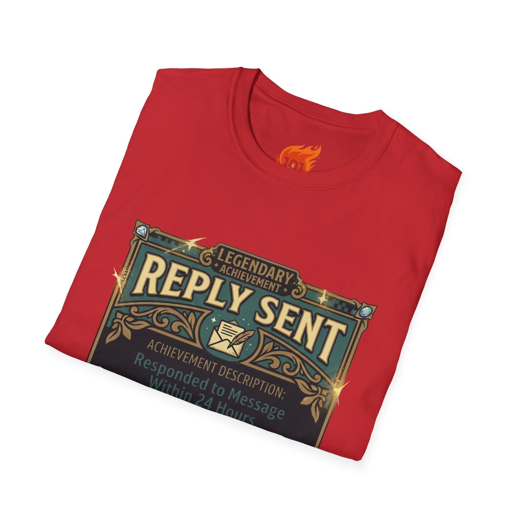 Achievement: Sent a Reply Graphic T-Shirt