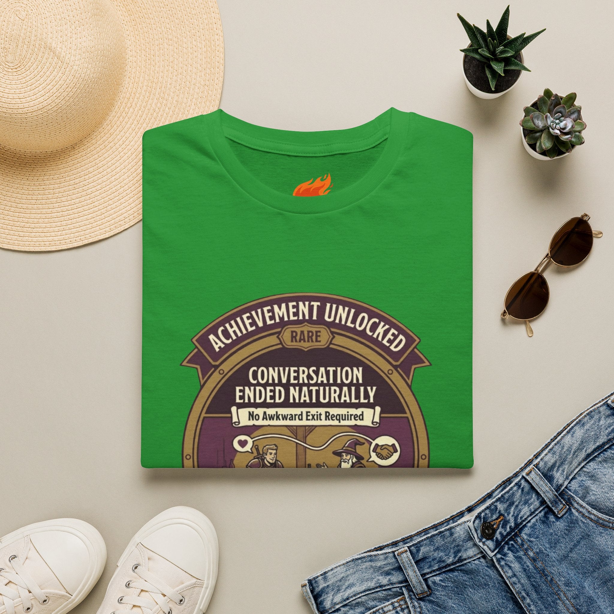 Achievement: Conversation Graphic T-Shirt