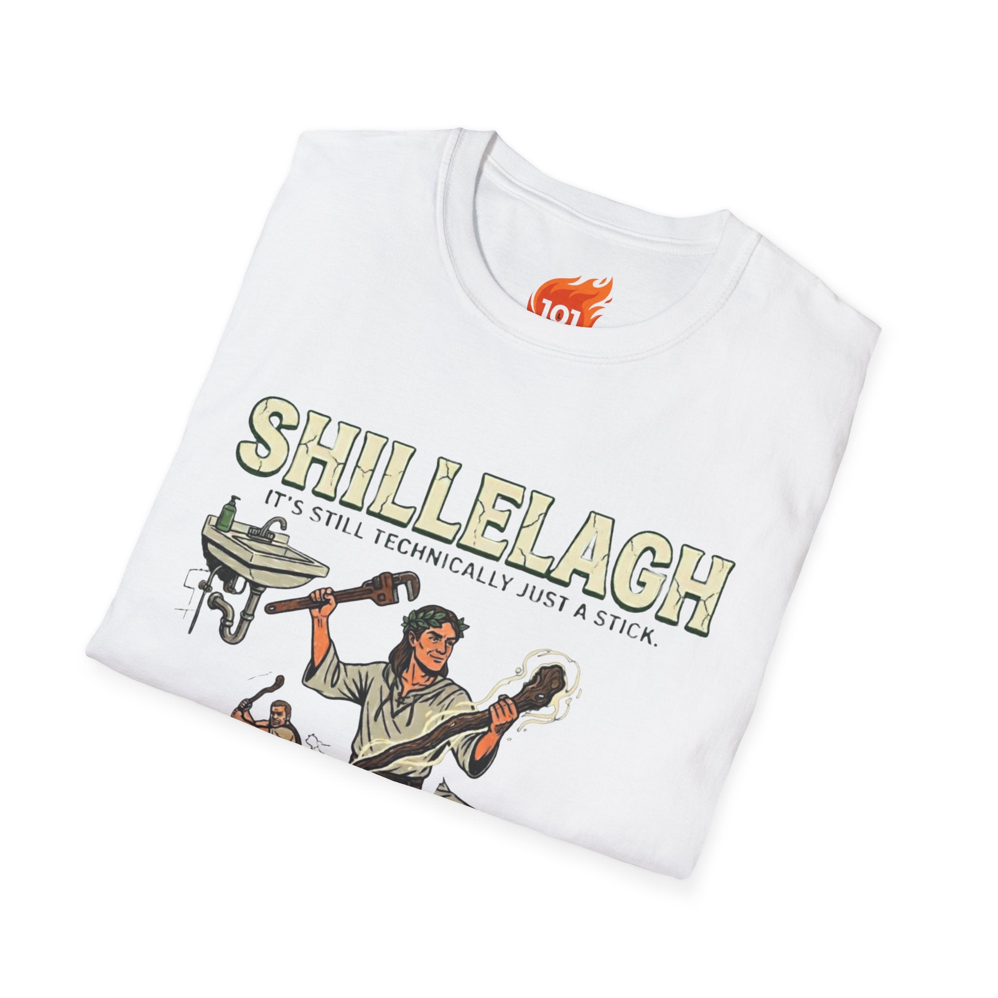 Spell: Shillelagh Stick Graphic T-Shirt