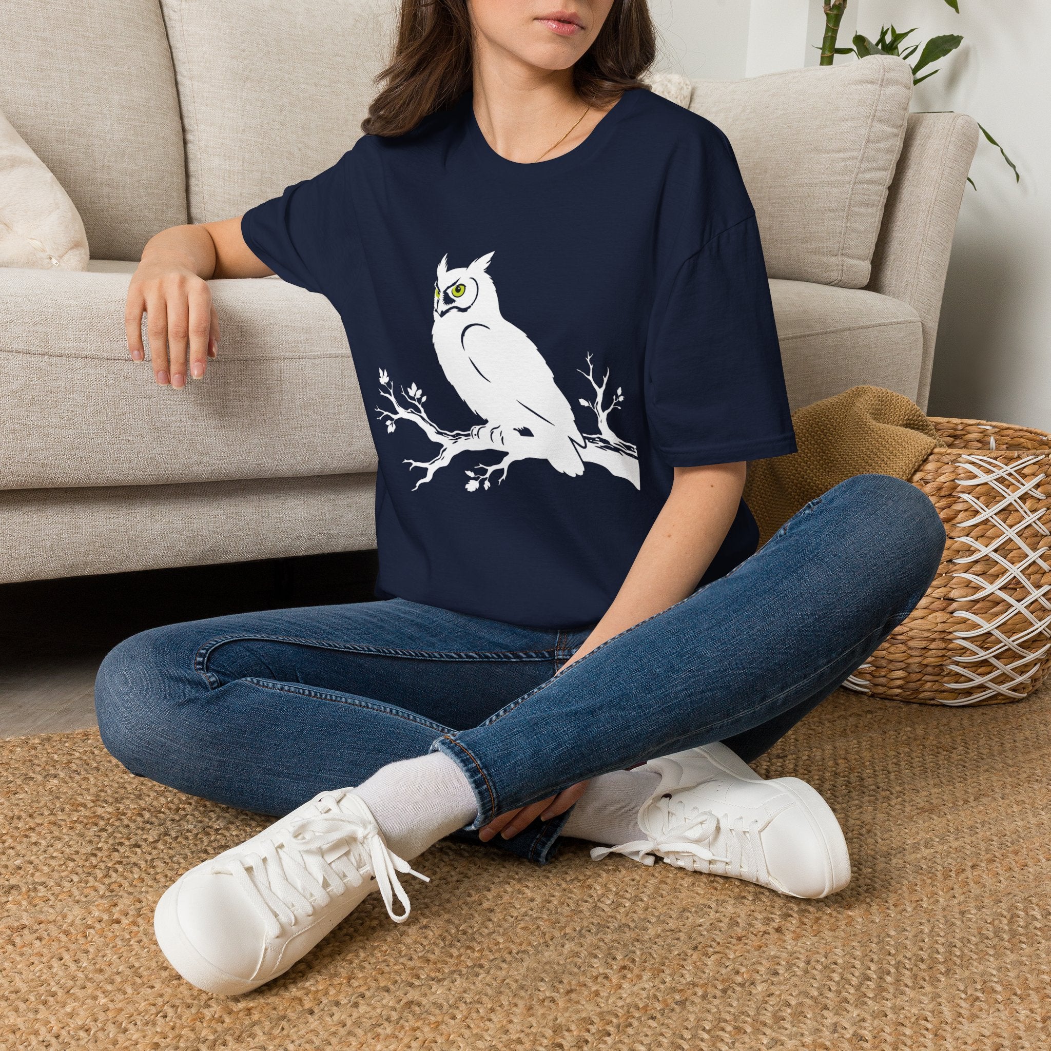 Great Horned Owl Graphic T-Shirt