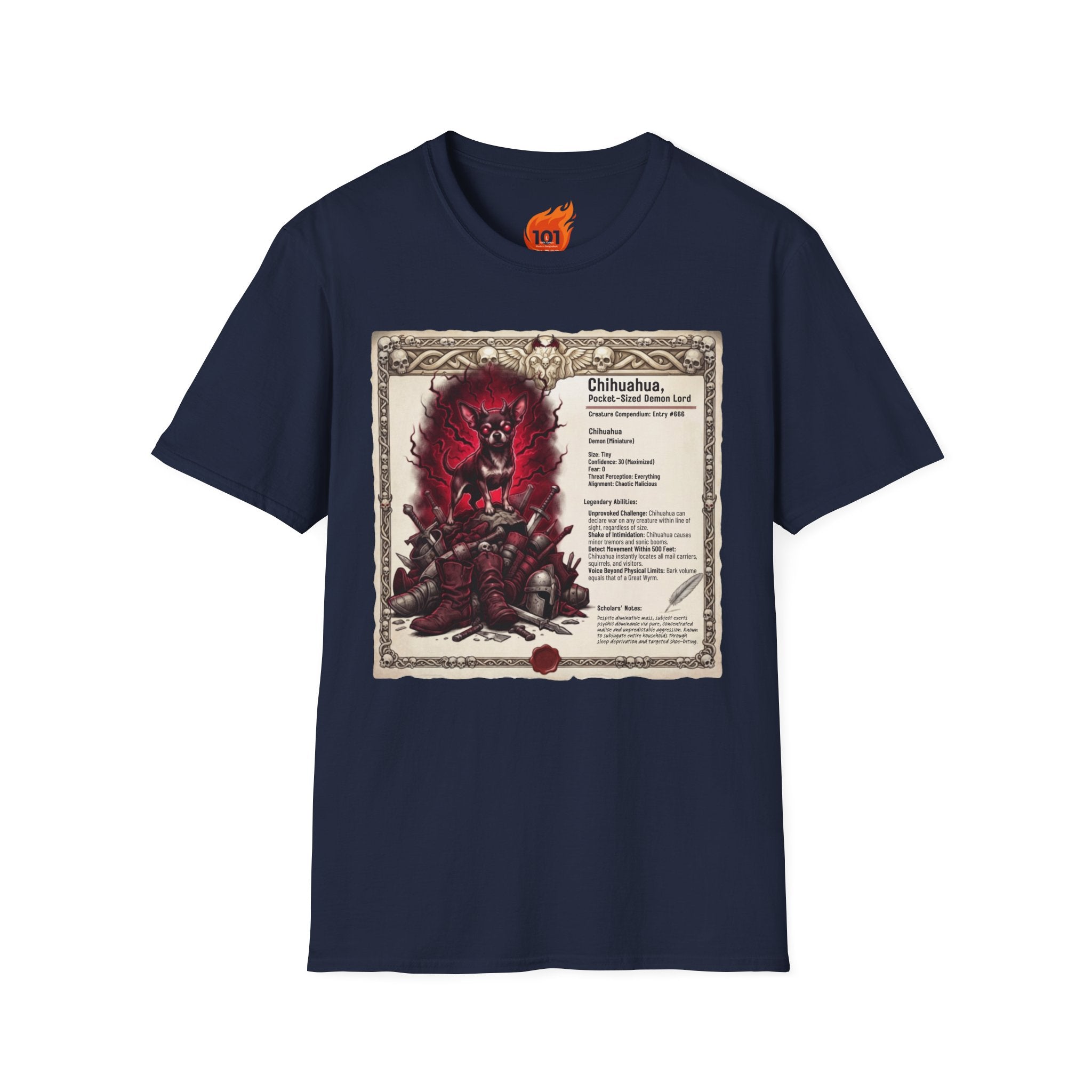 Everyday Bestiary: Chihuahua Graphic T-Shirt