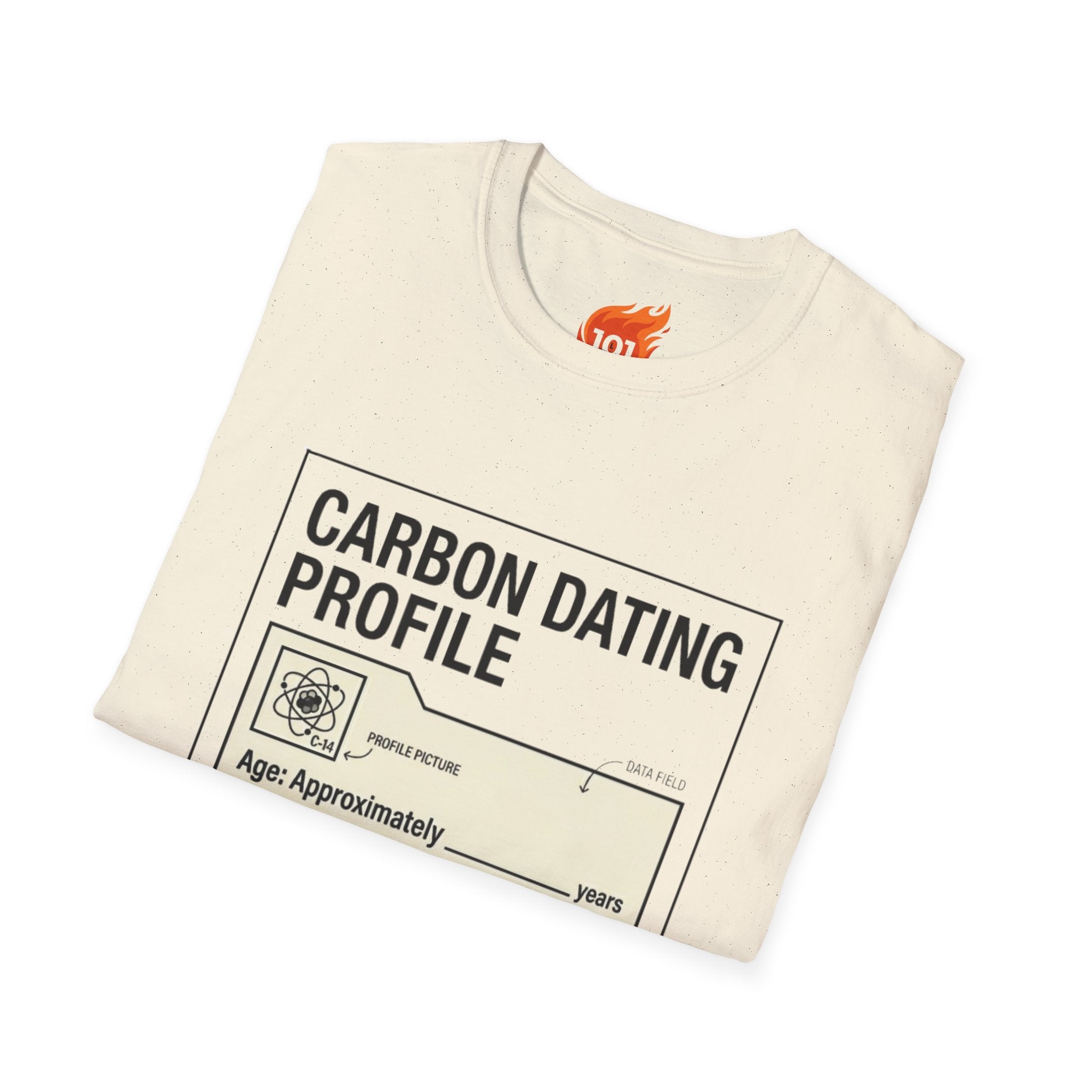 Carbon Dating Profile Graphic T-Shirt