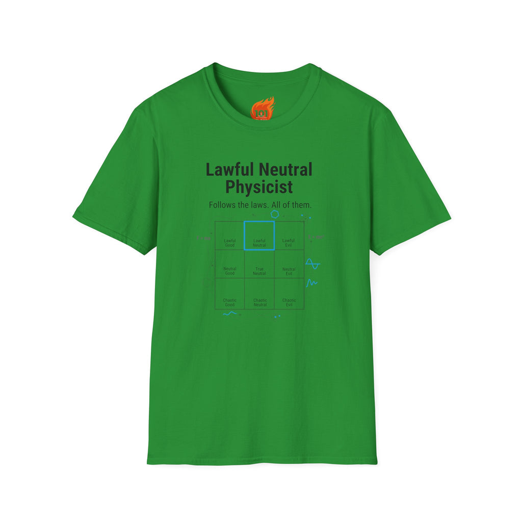 Lawful Neutral Physicist Graphic T-Shirt