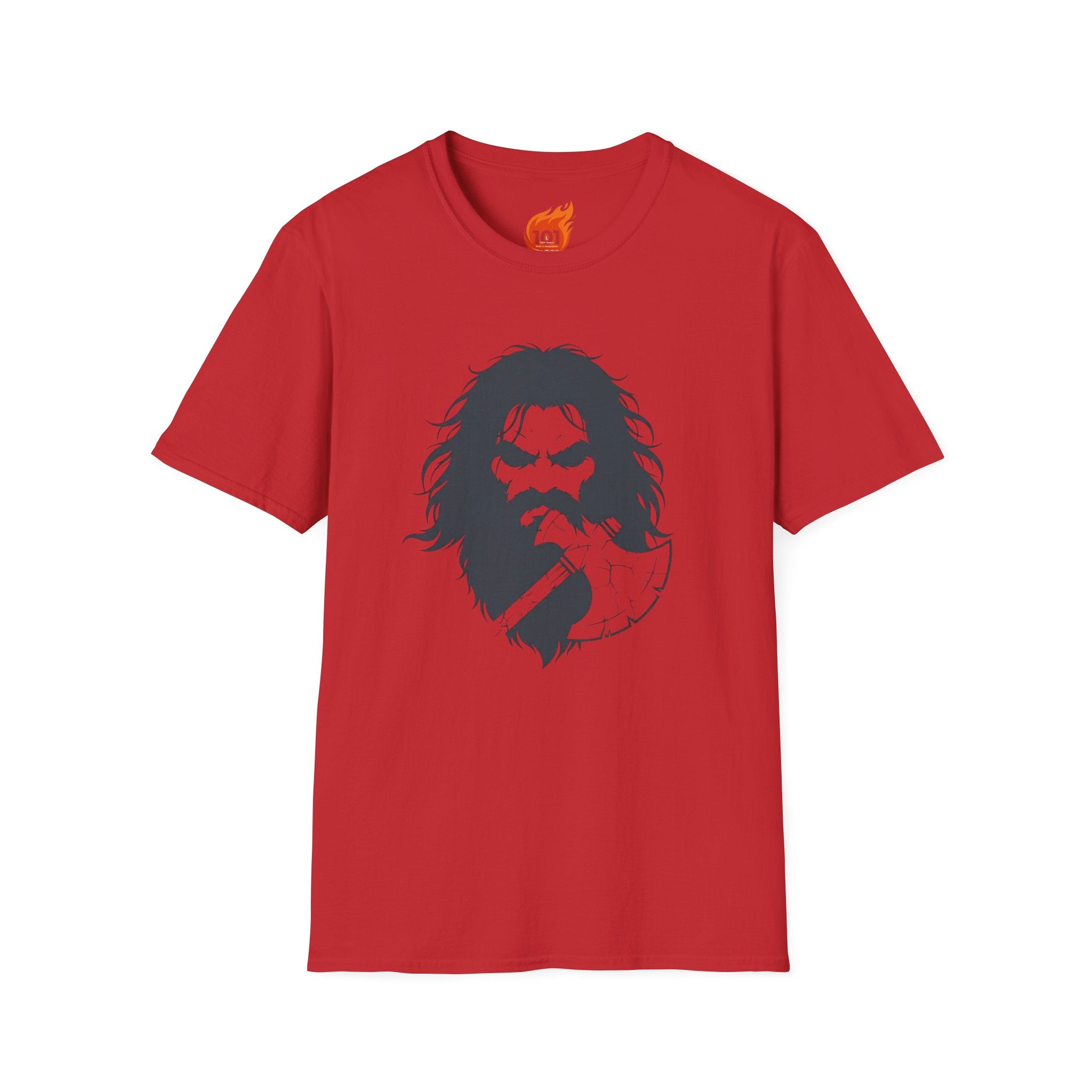 Barbarian Silhouette Graphic T-Shirt