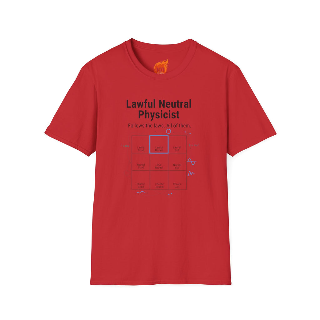 Lawful Neutral Physicist Graphic T-Shirt
