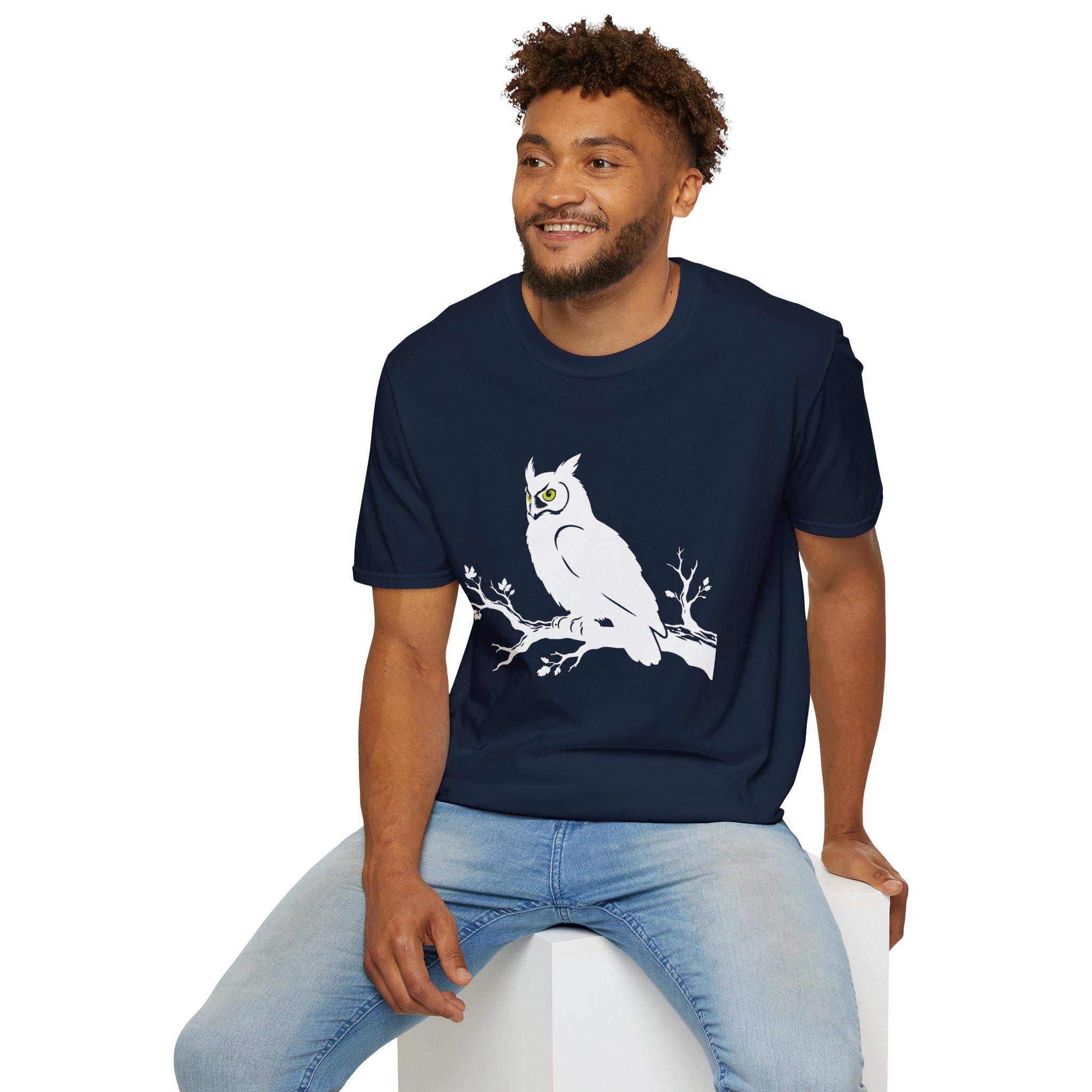 Great Horned Owl Graphic T-Shirt