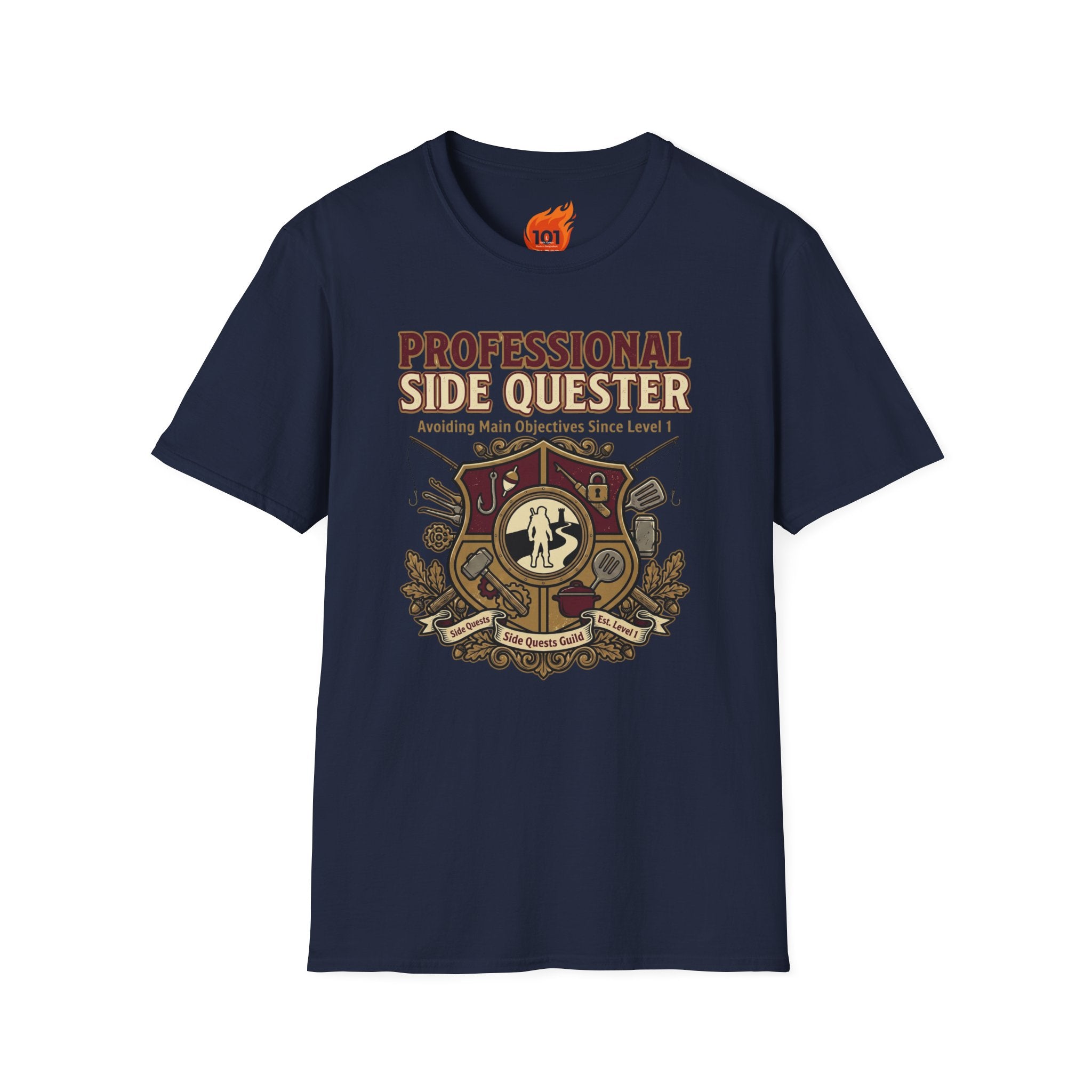 Professional Side Quester Graphic T-Shirt