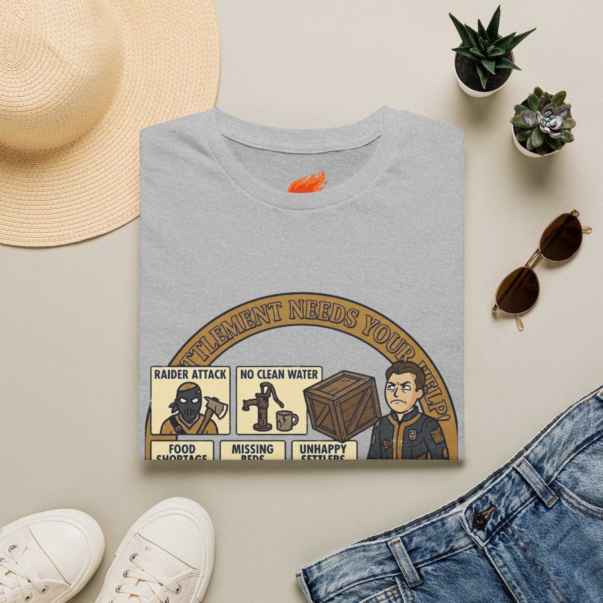 A Settlement Doesn't Need MY Help Graphic T-Shirt