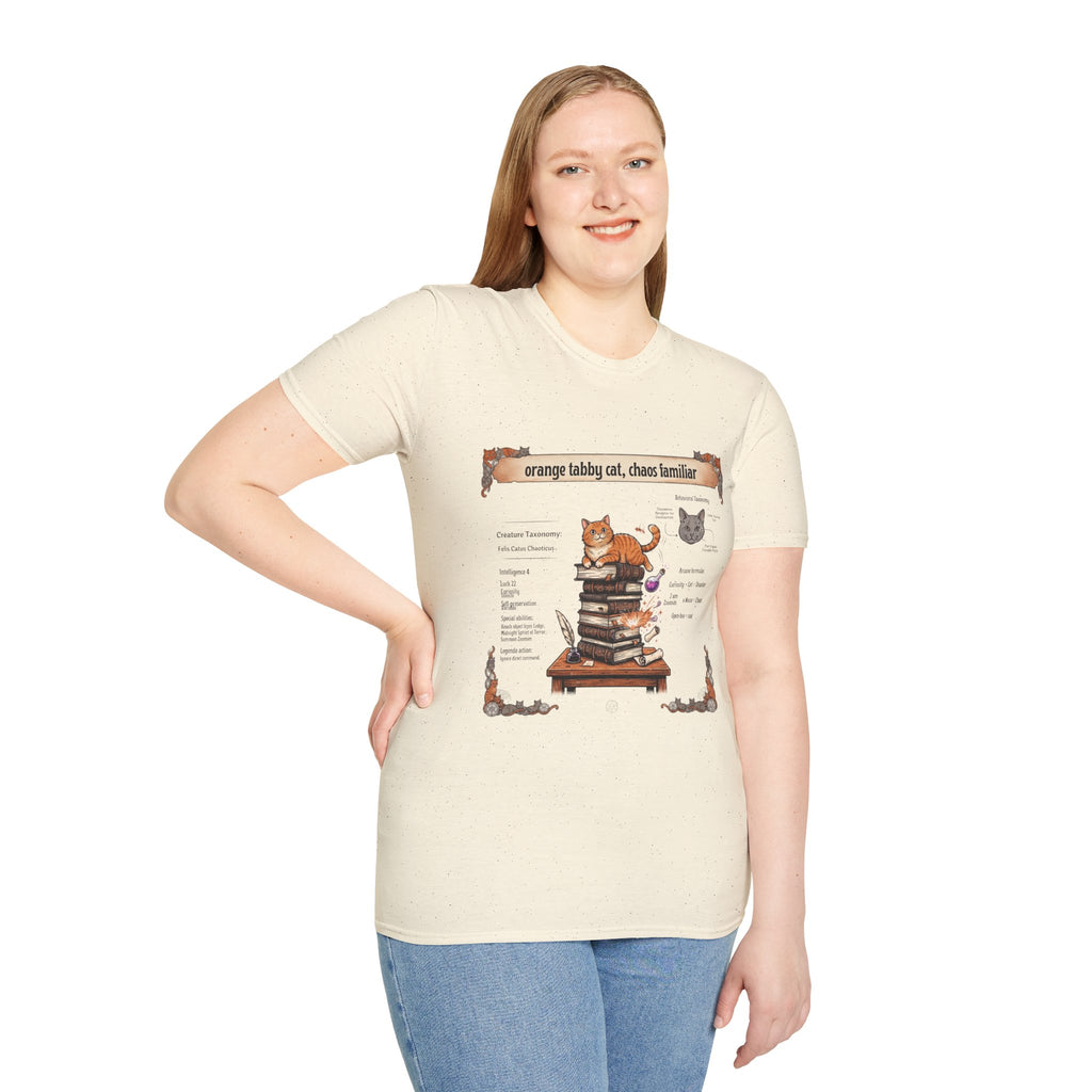 Everyday Bestiary: Orange Tabby Cat Graphic T-Shirt