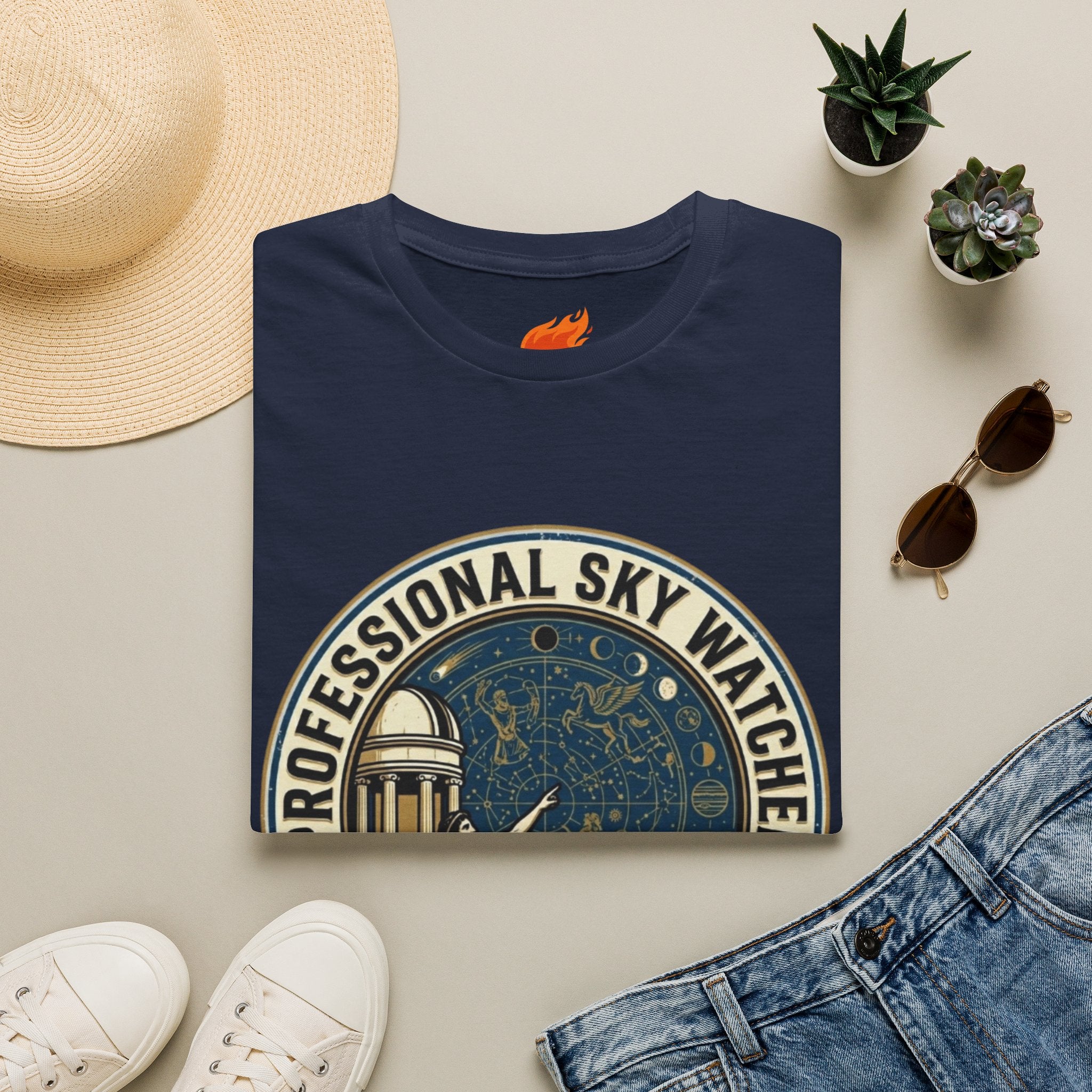 Professional Sky Watchers Graphic T-Shirt