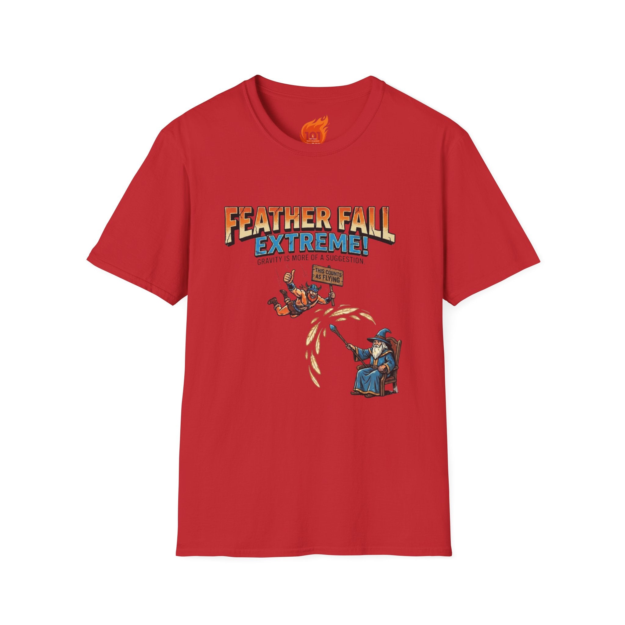 Spell: Feather Fall Graphic T-Shirt