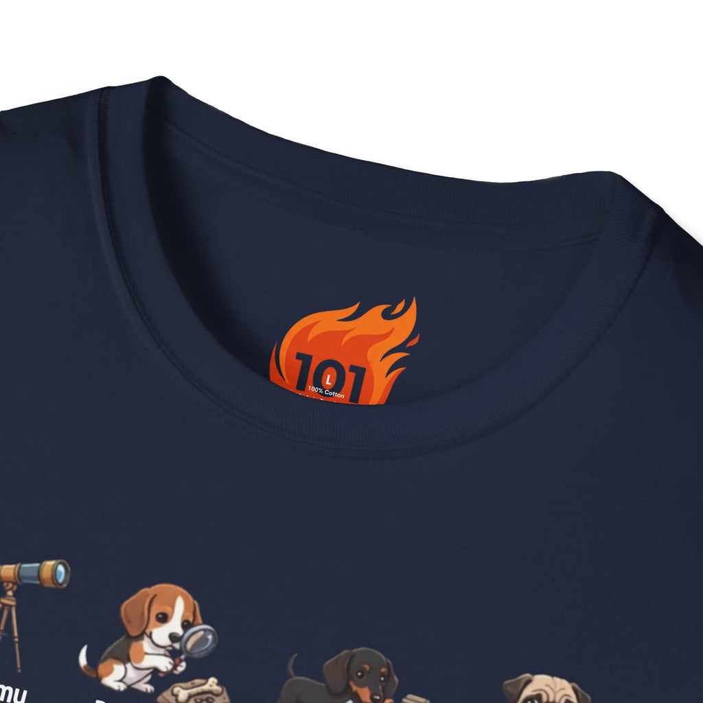 Future Dog STEM fields Graphic T-Shirt
