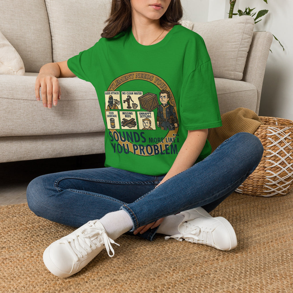 A Settlement Doesn't Need MY Help Graphic T-Shirt