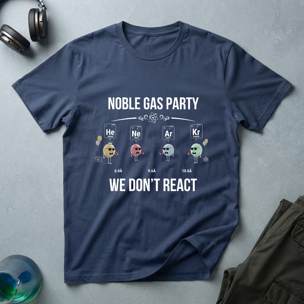 Noble Gas Party Graphic T-Shirt